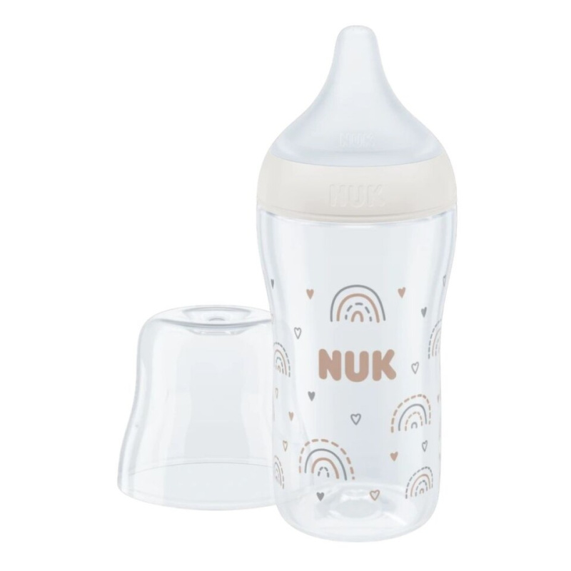 NUK Perfect Match láhev sklo s kontrolou teploty 230 ml