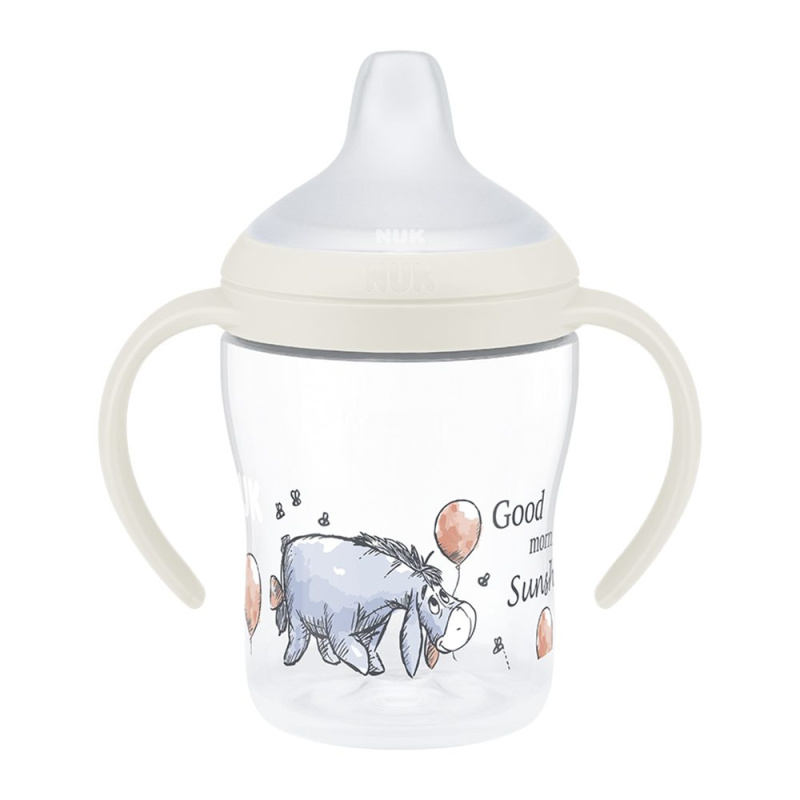 NUK Perfect Match Disney tréninkový hrnek s držadly Eeyore 6m+ 150 ml