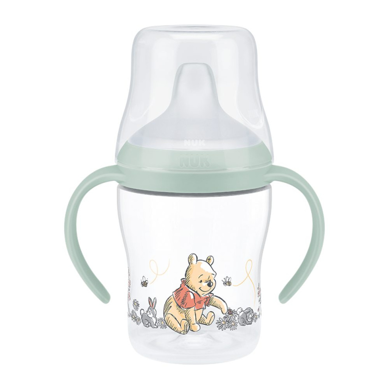 NUK Perfect Match Disney tréninkový hrnek s držadly Winnie the Pooh 6m+ 150 ml