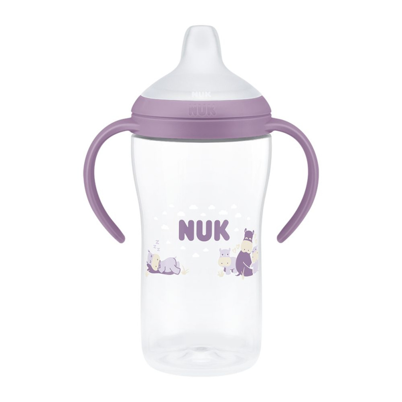 NUK Perfect Match lahvička na učení HIPPO 260 ml