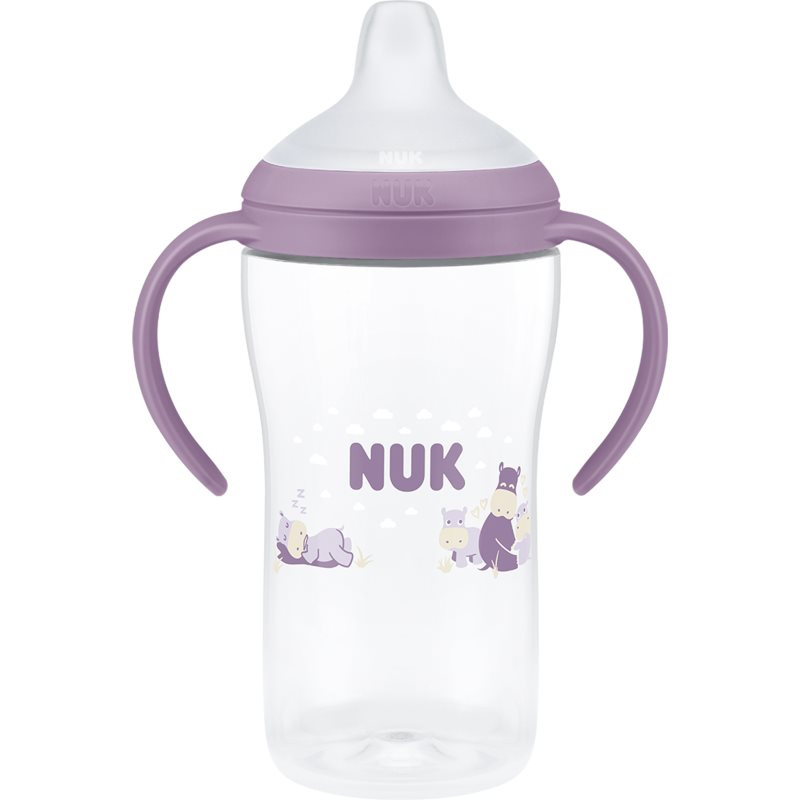 NUK Perfect Match lahvička na učení HIPPO 260 ml