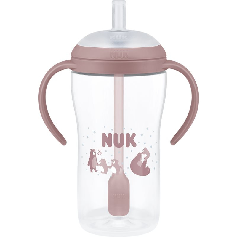 Kojenecká láhev NUK Perfect Match se silikonovým brčkem 260 ml, kontrola teploty