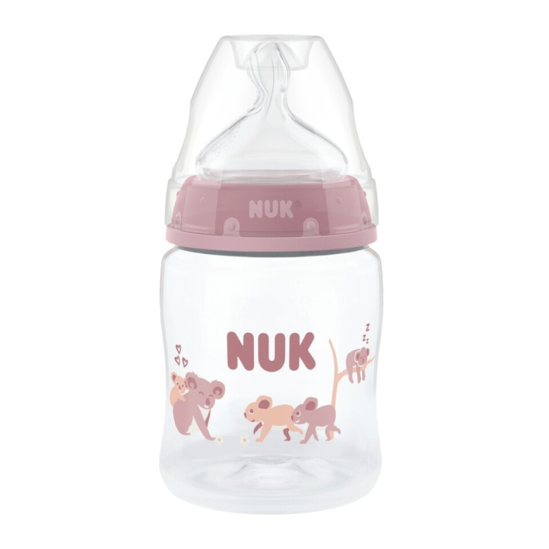NUK First Choice láhev 150ml 0+m mix barev