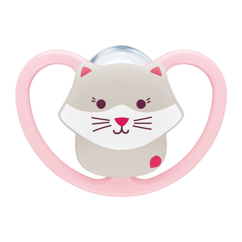 NUK Perfect Match Dudlík AIR CAT 6-18m 1ks