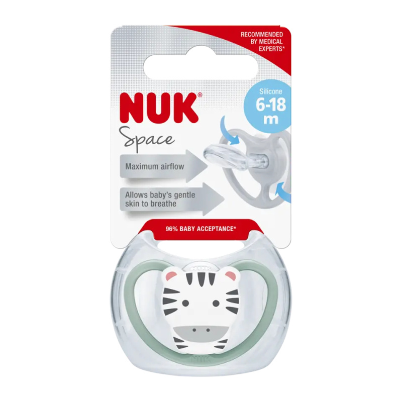 NUK Dudlík Space 6-18m. BOX