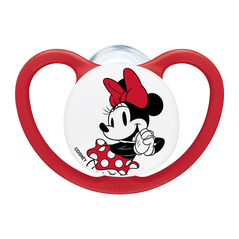NUK Perfect Match dudlík AIR Mickey 6-18m RED 1ks box