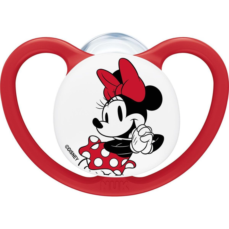 NUK Perfect Match dudlík AIR Mickey 6-18m RED 1ks box