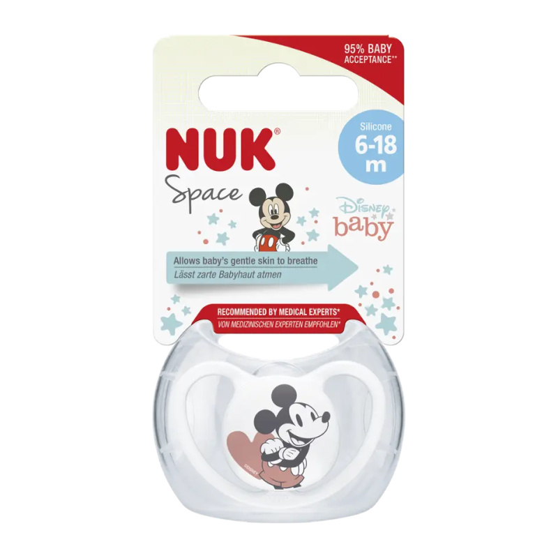 NUK Dudlík Space Disney Mickey 6-18m  BOX