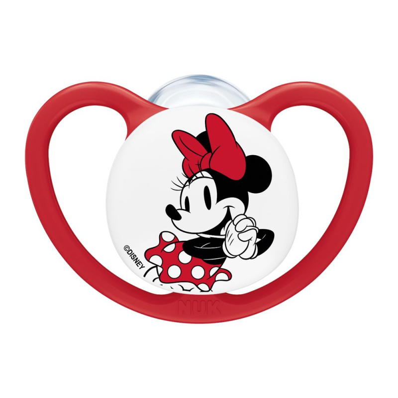 NUK Perfect Match dudlík AIR Mickey 0-6m RED 1ks box