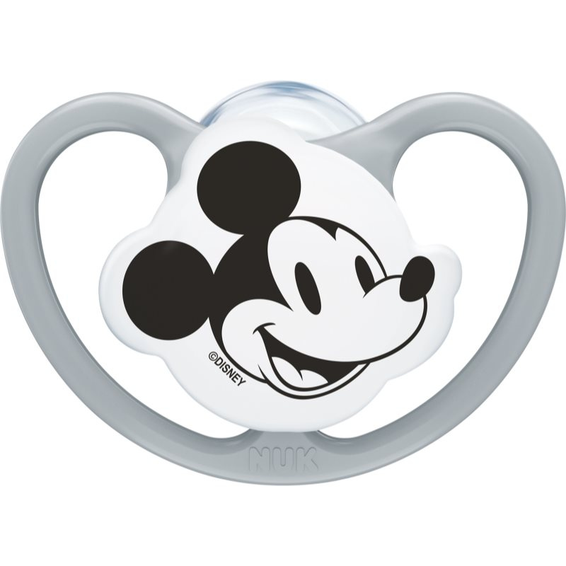 NUK Perfect Match Air dudlík Mickey 0-6m GREY 1ks box