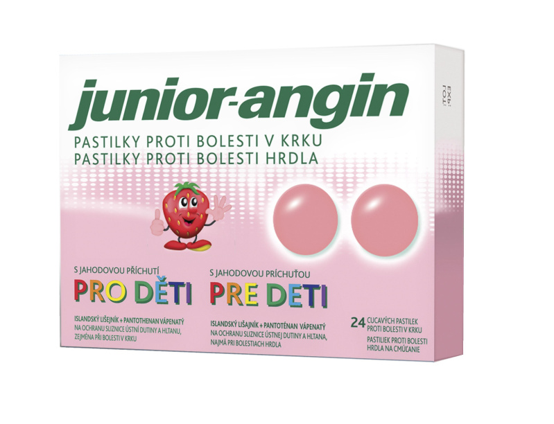 Junior-angin pastilky pro děti 24ks