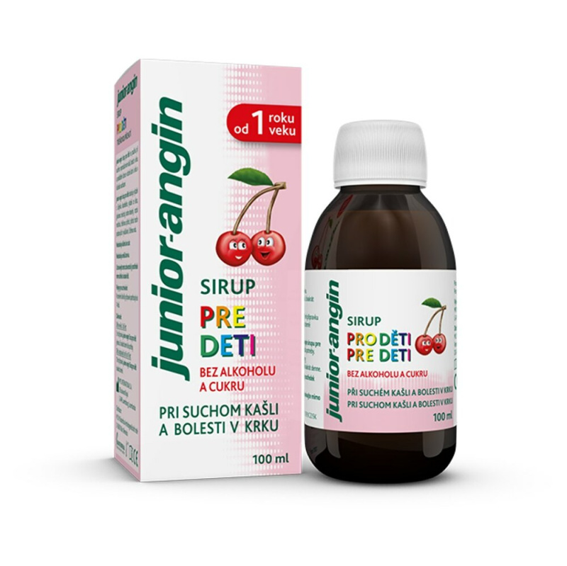 Junior-angin sirup pro děti 1r+ 100ml