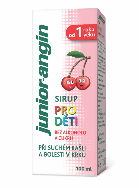 Junior-angin sirup pro děti 1r+ 100ml