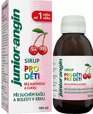 Junior-angin sirup pro děti 1r+ 100ml