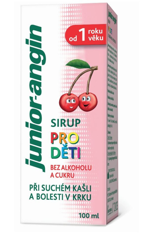 Junior-angin sirup pro děti 1r+ 100ml