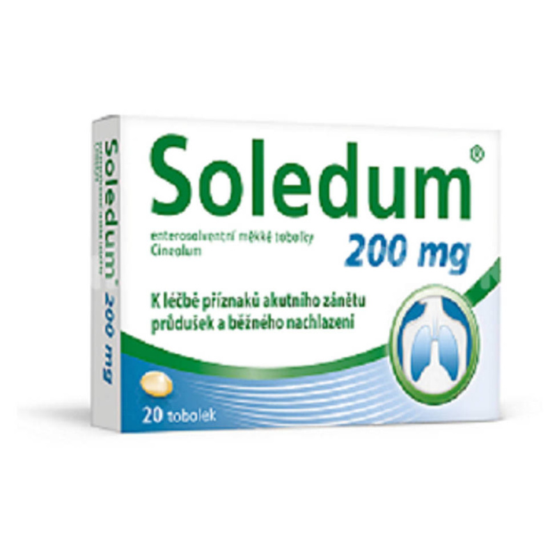 SOLEDUM 200MG Enterosolventní měkká tobolka 20