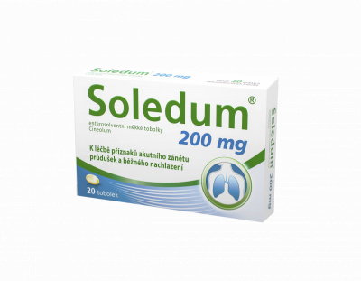 SOLEDUM 200MG Enterosolventní měkká tobolka 20