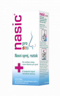 Nasic pro děti nosní sprej roztok 10ml
