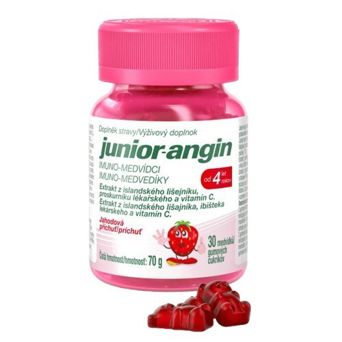 JUNIOR-ANGIN Imuno-medvídci 30 kusů