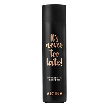 Alcina It's never too late! kofeinový šampon pro posílení vlasů 250 ml