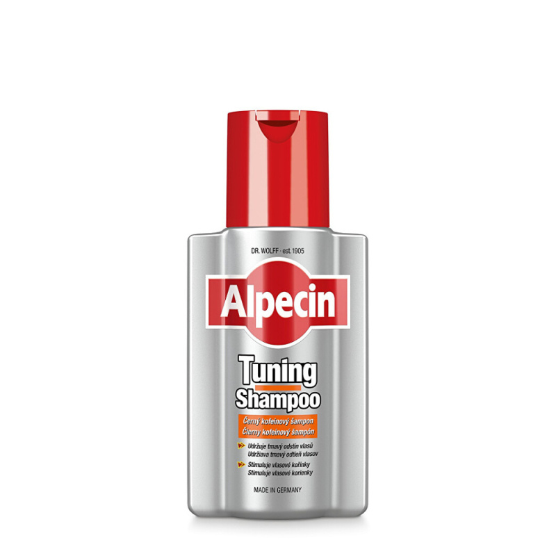 Alpecin Tuning Shampoo tónovací šampon na první šedivé vlasy 200 ml