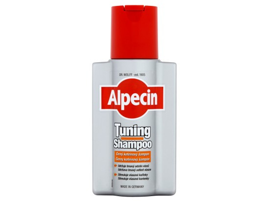 Alpecin Tuning Shampoo tónovací šampon na první šedivé vlasy 200 ml