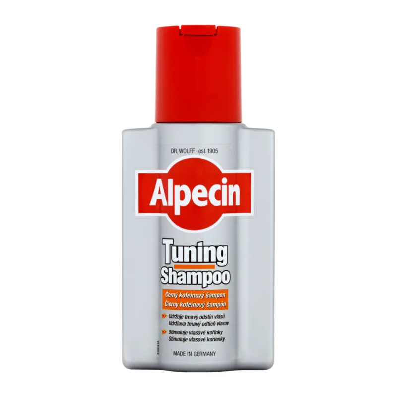Alpecin Tuning Shampoo tónovací šampon na první šedivé vlasy 200 ml