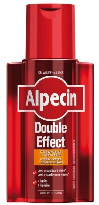 Alpecin Double Effect kofeinový šampon pro muže proti lupům a vypadávání vlasů 200 ml