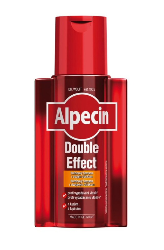 ALPECIN Double Effect Šampon na vlasy 200 ml