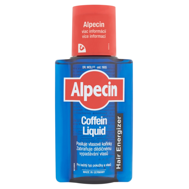 Alpecin Hair Energizer Caffeine Liquid kofeinové tonikum proti padání vlasů pro muže 200 ml