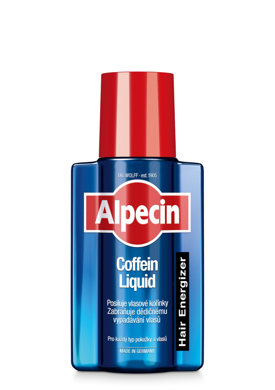 Alpecin Hair Energizer Caffeine Liquid kofeinové tonikum proti padání vlasů pro muže 200 ml