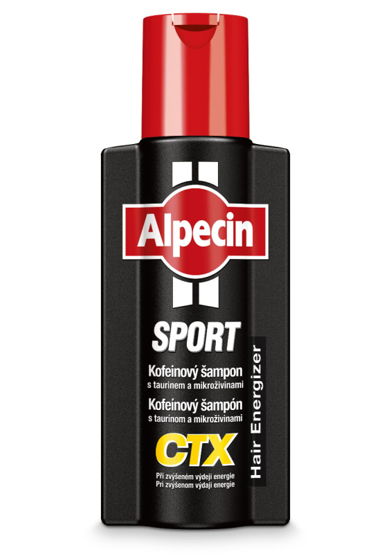 Alpecin SPORT Kofeinový šampon CTX, 250 ml