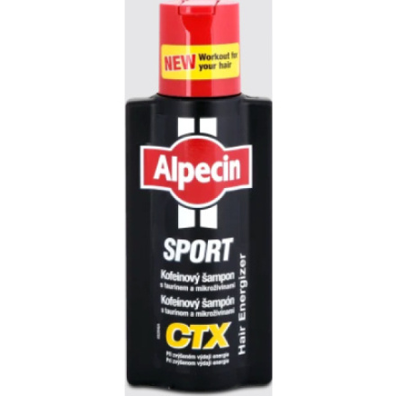 Alpecin SPORT Kofeinový šampon CTX, 250 ml