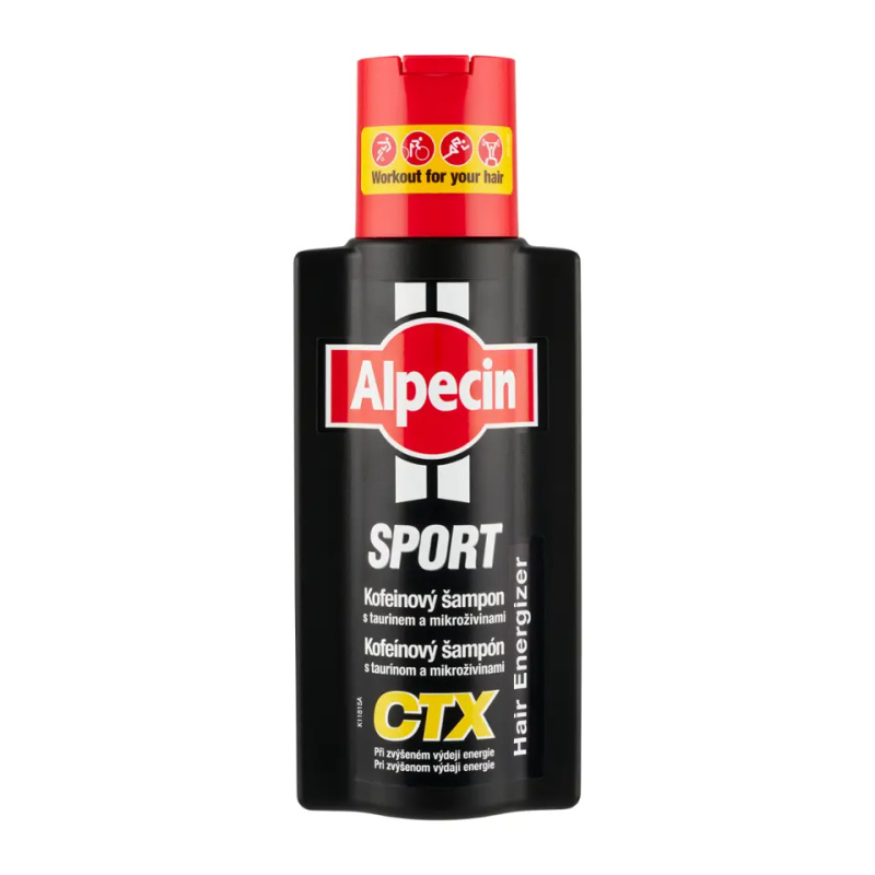 Alpecin SPORT Kofeinový šampon CTX, 250 ml