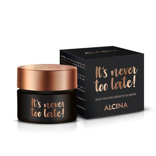 Alcina It's never too late! pleťový krém proti vráskám 50 ml