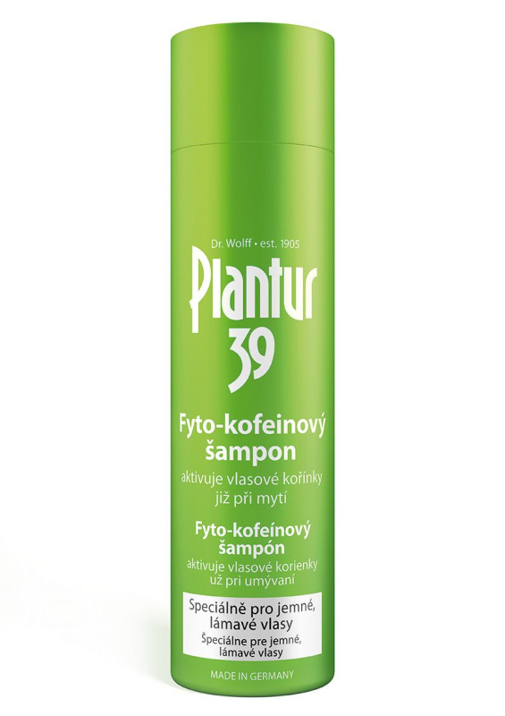 Plantur 39 kofeinový šampon pro jemné vlasy 250 ml