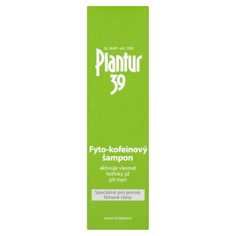 Plantur 39 kofeinový šampon pro jemné vlasy 250 ml