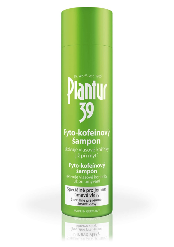 Plantur 39 kofeinový šampon pro jemné vlasy 250 ml