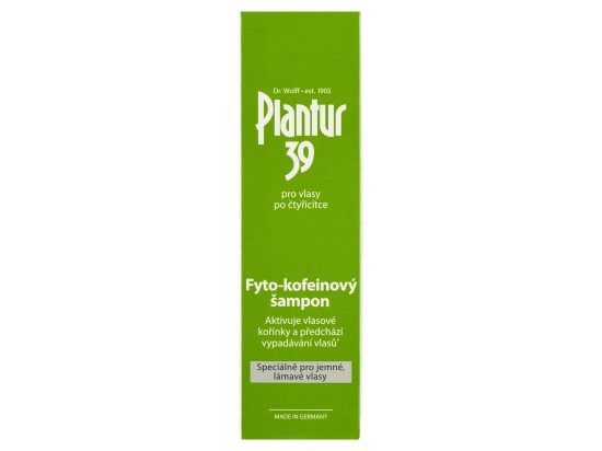Plantur 39 kofeinový šampon pro jemné vlasy 250 ml