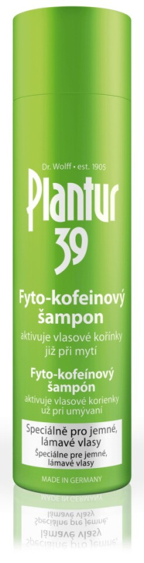 Plantur 39 kofeinový šampon pro jemné vlasy 250 ml