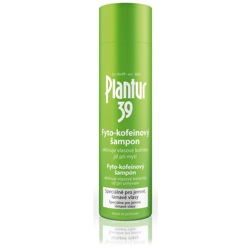 Plantur 39 kofeinový šampon pro jemné vlasy 250 ml