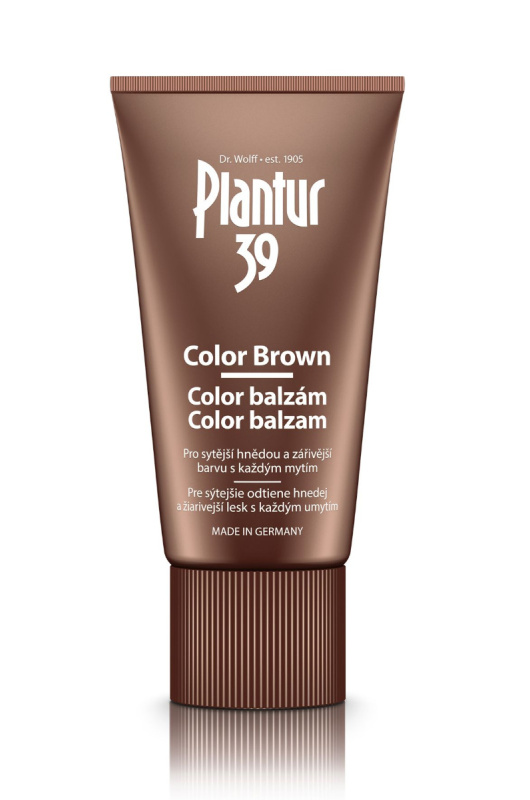 Plantur 39 Color Brown kofeinový balzám pro hnědé odstíny vlasů 150 ml