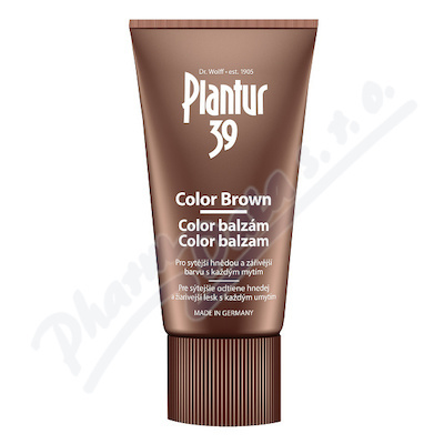 Plantur 39 Color Brown kofeinový balzám pro hnědé odstíny vlasů 150 ml