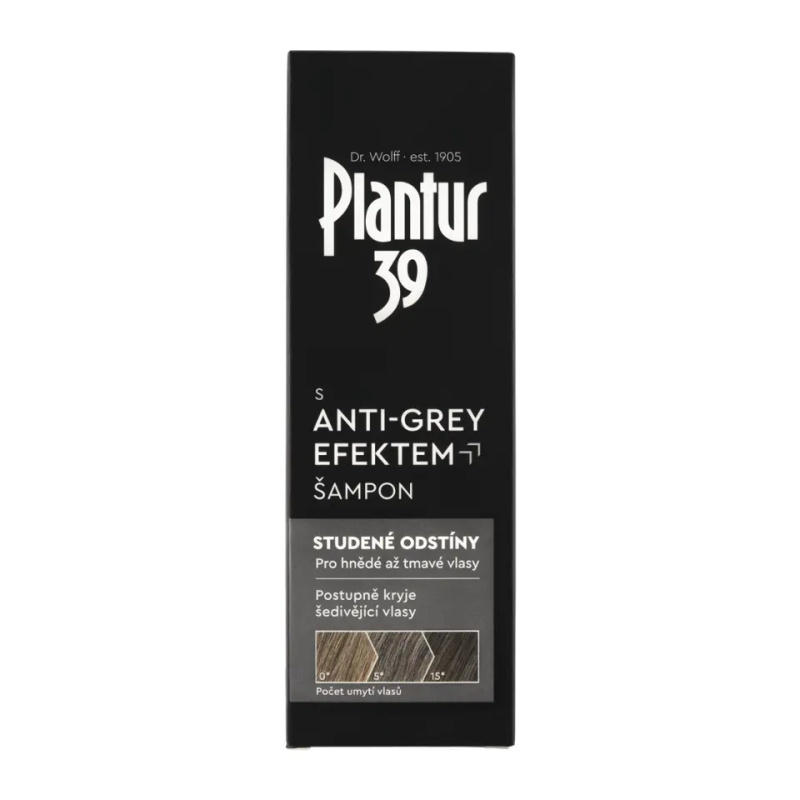 Plantur 39 Anti-Grey šampon proti šedivění vlasů 200 ml