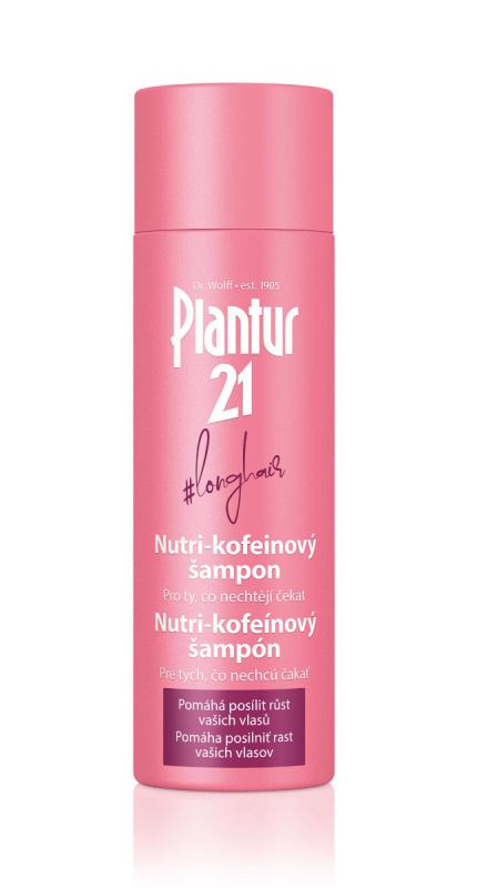 Plantur 21 #longhair nutri-kofeinový šampon pro růst vlasů a posílení od kořínků 200 ml