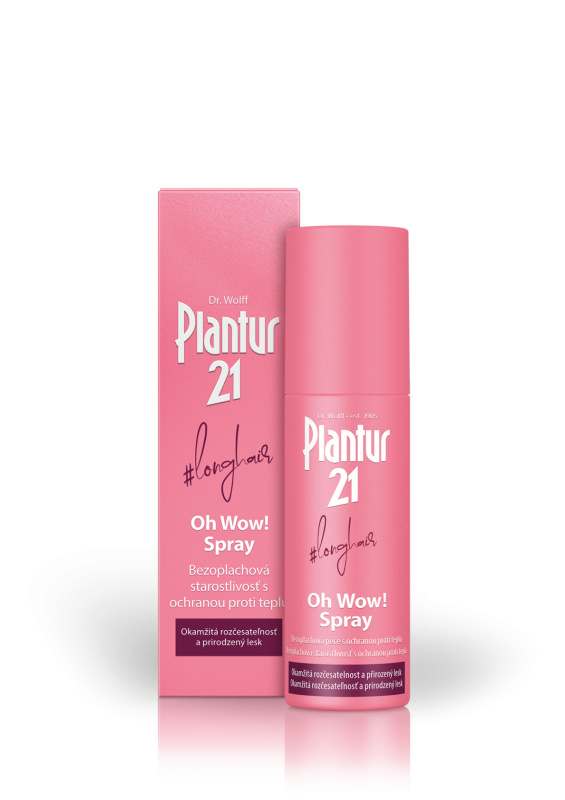 Plantur 21 #longhair Oh Wow! Spray bezoplachová péče pro snadné rozčesání vlasů 100 ml