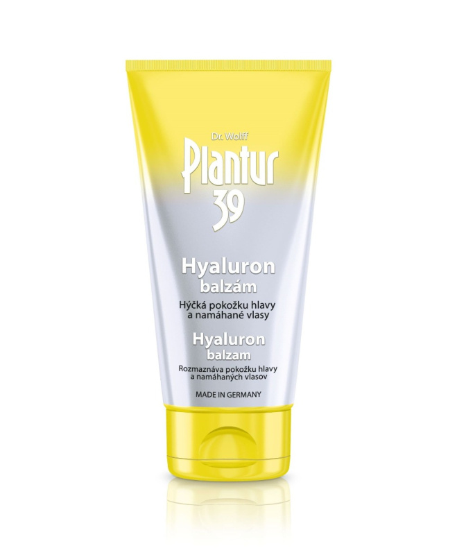 Plantur 39 Hyaluron balzám pro oslnivý lesk s kyselinou hyaluronovou 150 ml
