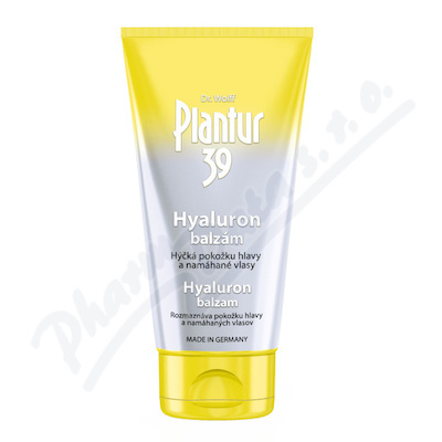 Plantur 39 Hyaluron balzám pro oslnivý lesk s kyselinou hyaluronovou 150 ml