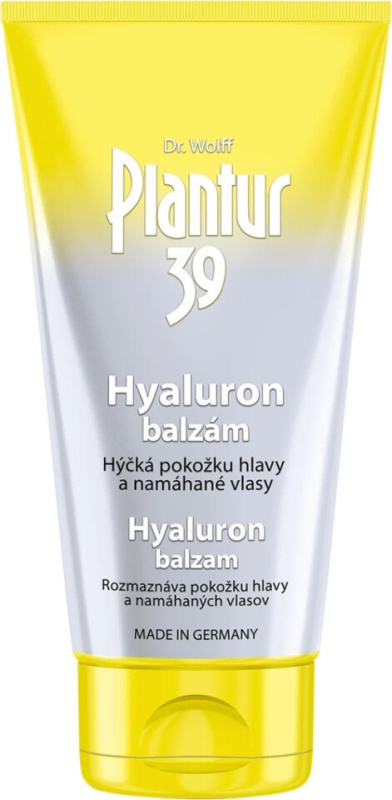 Plantur 39 Hyaluron balzám pro oslnivý lesk s kyselinou hyaluronovou 150 ml