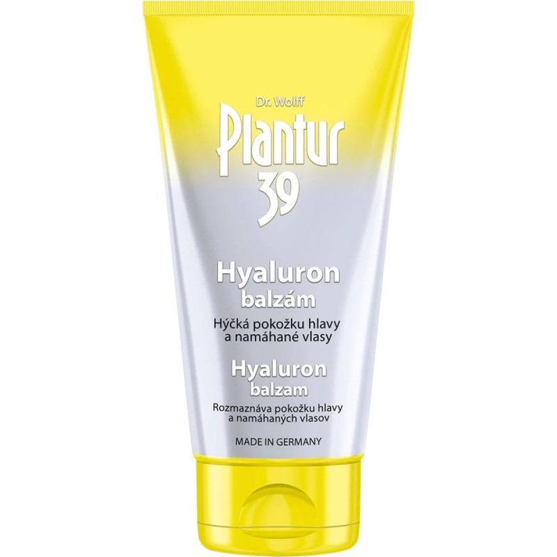 Plantur 39 Hyaluron balzám pro oslnivý lesk s kyselinou hyaluronovou 150 ml